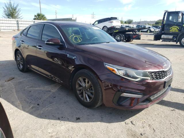 5XXGT4L35LG380460 - 2020 KIA OPTIMA LX BURGUNDY photo 4