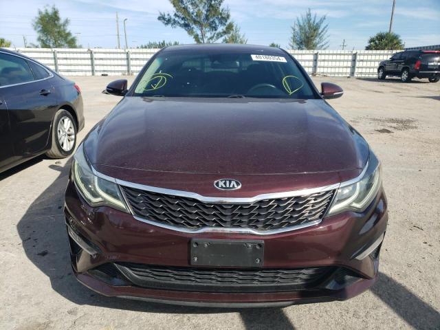 5XXGT4L35LG380460 - 2020 KIA OPTIMA LX BURGUNDY photo 5