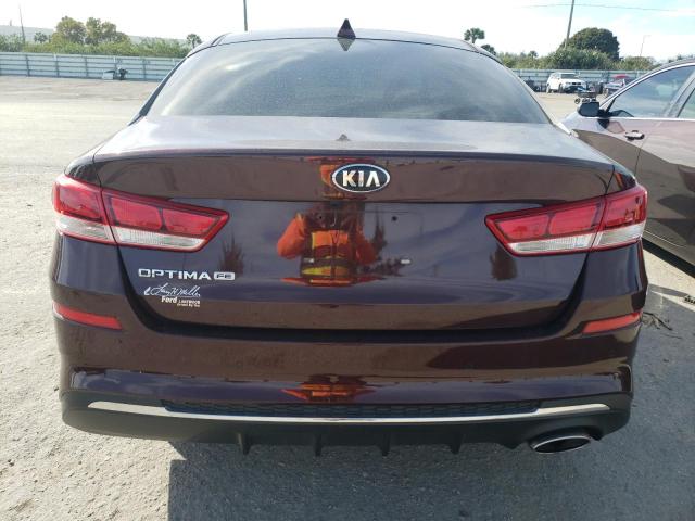 5XXGT4L35LG380460 - 2020 KIA OPTIMA LX BURGUNDY photo 6