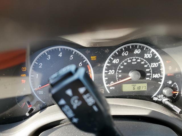 1NXBU4EEXAZ270772 - 2010 TOYOTA COROLLA BASE BURGUNDY photo 9