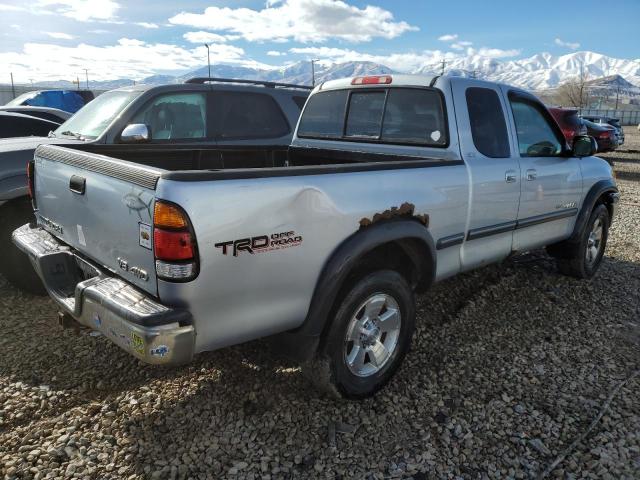 5TBBT4417YS021603 - 2000 TOYOTA TUNDRA ACCESS CAB ვერცხლისფერი ფოტო 3
