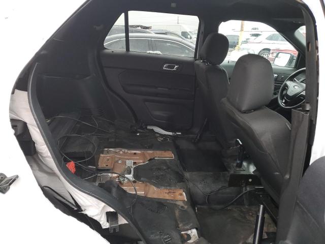 1FM5K8ARXJGC95415 - 2018 FORD EXPLORER POLICE INTERCEPTOR أبيض صورة 11