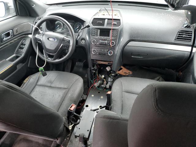 1FM5K8ARXJGC95415 - 2018 FORD EXPLORER POLICE INTERCEPTOR أبيض صورة 8