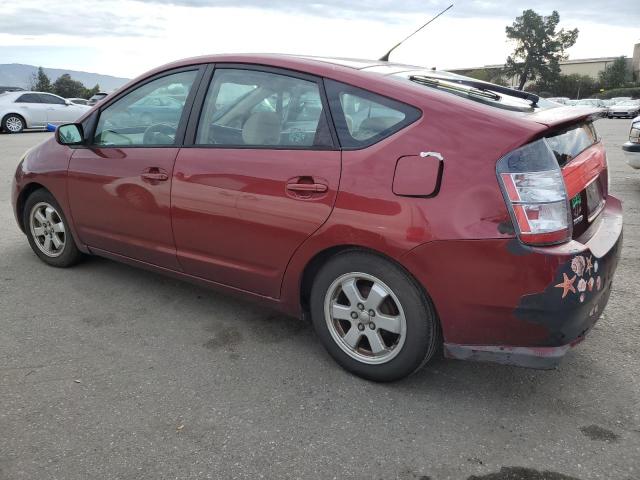 JTDKB22U657046266 - 2005 TOYOTA PRIUS BURGUNDY photo 2