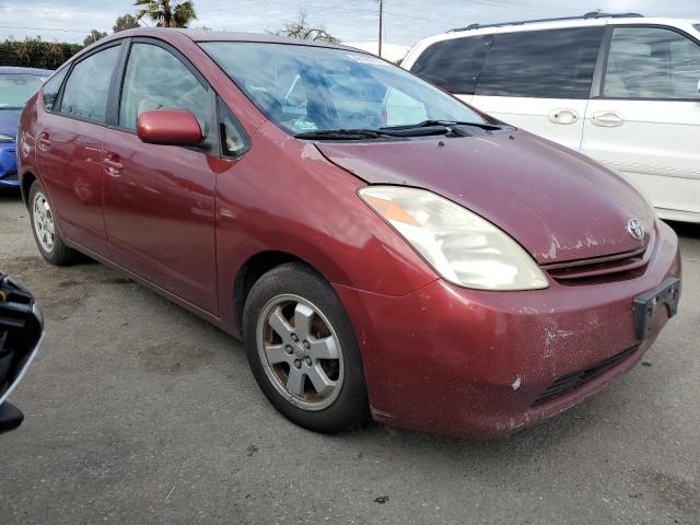 JTDKB22U657046266 - 2005 TOYOTA PRIUS BURGUNDY photo 4