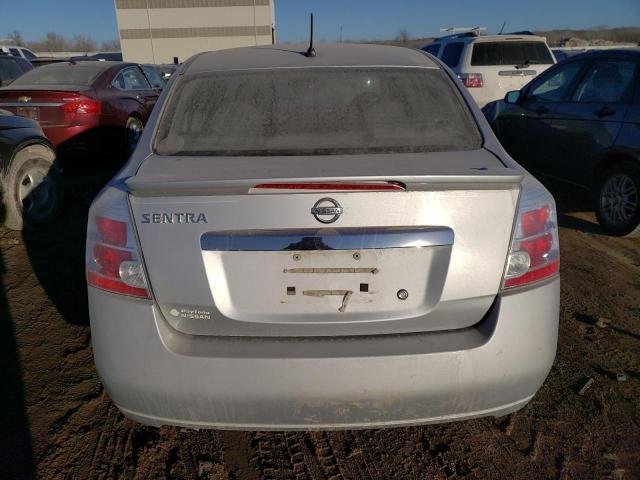 3N1AB6AP1CL718082 - 2012 NISSAN SENTRA 2.0 SILVER photo 6