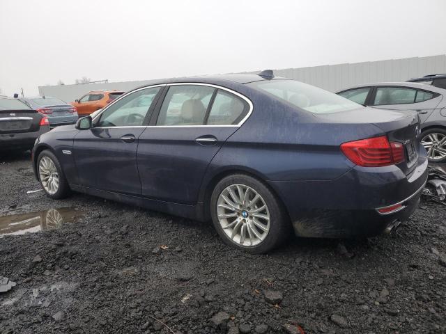 WBA5A7C51ED616919 - 2014 BMW 528 XI BLUE photo 2