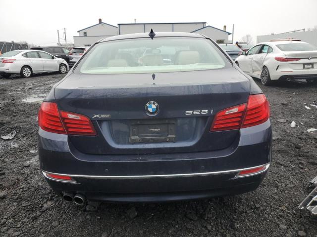 WBA5A7C51ED616919 - 2014 BMW 528 XI BLUE photo 6