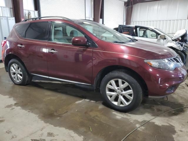 JN8AZ1MW7BW168396 - 2011 NISSAN MURANO S MAROON photo 4