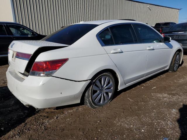 1HGCP2F87BA058610 - 2011 HONDA ACCORD EXL WHITE photo 3