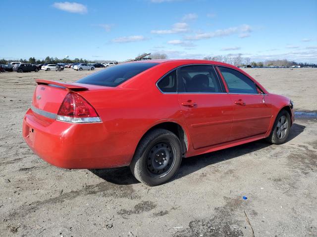 2G1WB5EN1A1132799 - 2010 CHEVROLET IMPALA LT RED photo 3