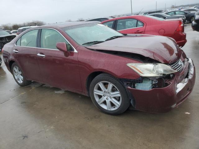 JTHBJ46G882229428 - 2008 LEXUS ES 350 BURGUNDY photo 4