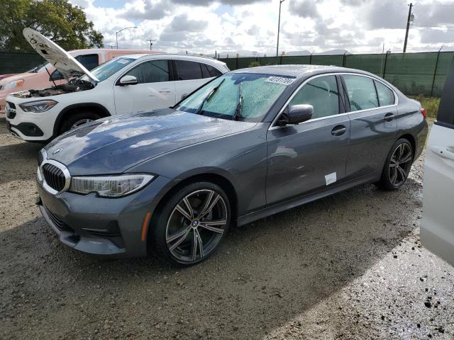 3MW5R1J02M8C03111 - 2021 BMW 330I GRAY photo 1