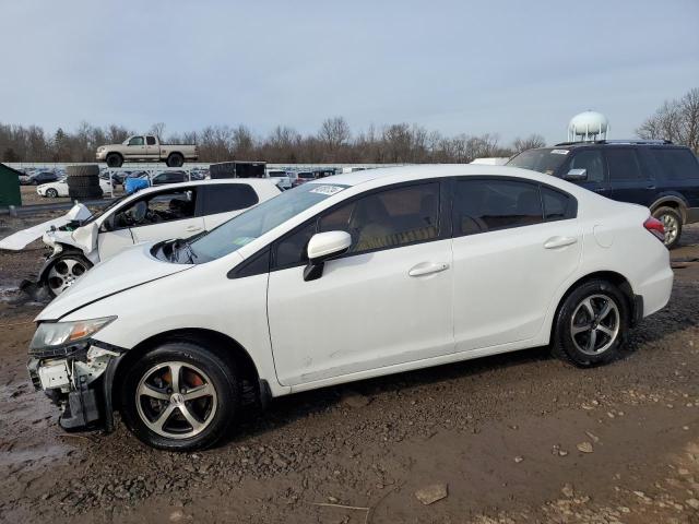 2HGFB2F78FH506685 - 2015 HONDA CIVIC SE WHITE photo 1