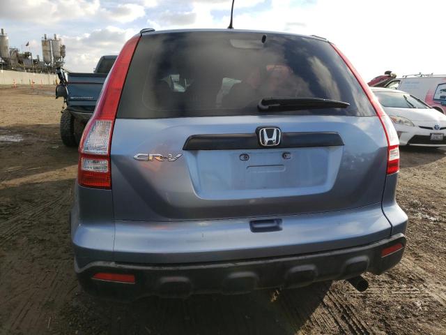 JHLRE38367C061356 - 2007 HONDA CR-V LX BLUE photo 6