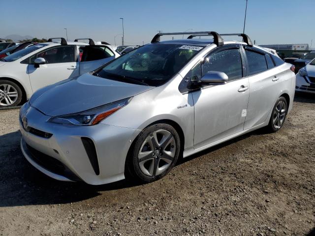 JTDKARFU1K3085517 - 2019 TOYOTA PRIUS SILVER photo 1