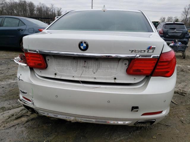 WBAKB83589CY62013 - 2009 BMW 750 LI WHITE photo 6