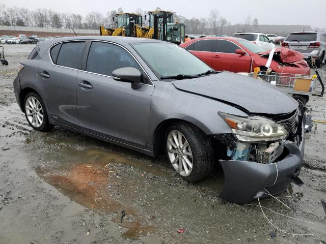 JTHKD5BH7C2112489 - 2012 LEXUS CT 200 GRAY photo 4