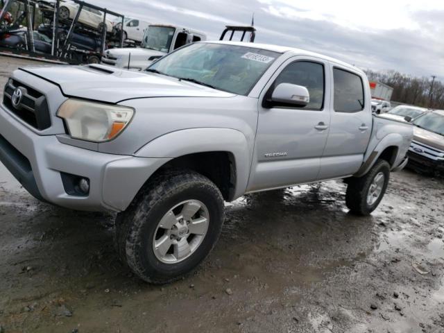 5TFJU4GN9CX023841 - 2012 TOYOTA TACOMA DOUBLE CAB PRERUNNER SILVER photo 1