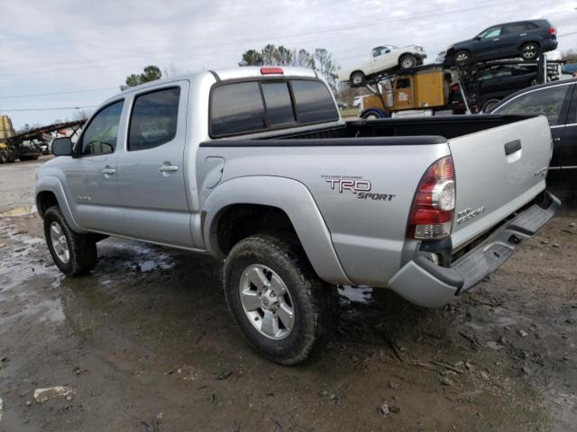 5TFJU4GN9CX023841 - 2012 TOYOTA TACOMA DOUBLE CAB PRERUNNER SILVER photo 2