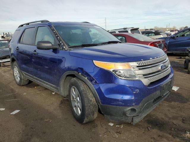 1FM5K7B80DGA67878 - 2013 FORD EXPLORER BLUE photo 4