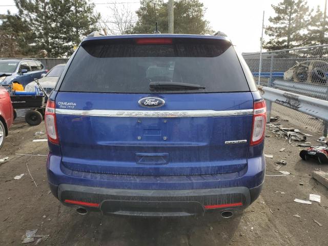 1FM5K7B80DGA67878 - 2013 FORD EXPLORER BLUE photo 6