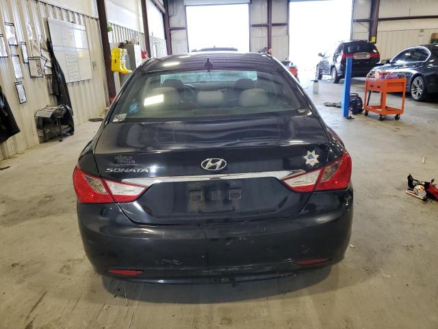 5NPEB4AC0CH326582 - 2012 HYUNDAI SONATA GLS BLACK photo 6