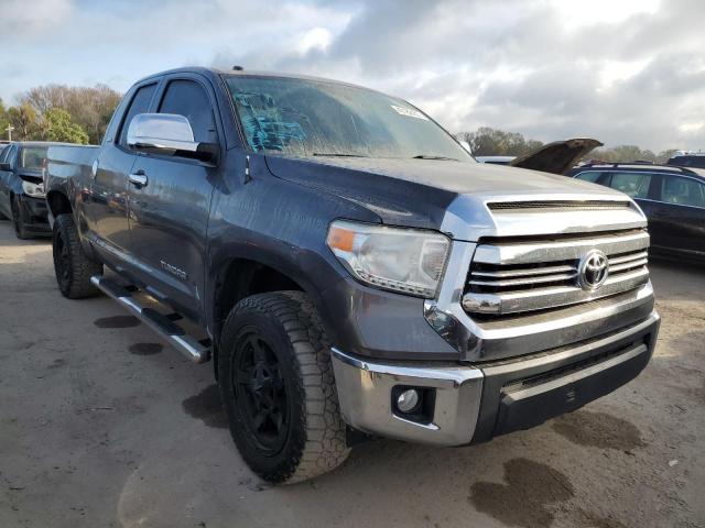 5TFRM5F18GX100809 - 2016 TOYOTA TUNDRA DOUBLE CAB SR/SR5 GRAY photo 4