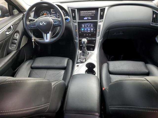 JN1EV7AR5KM593348 - 2019 INFINITI Q50 LUXE BLUE photo 8