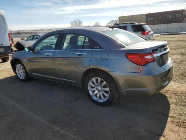 1C3CCBCG5DN598284 - 2013 CHRYSLER 200 LIMITED GRAY photo 2