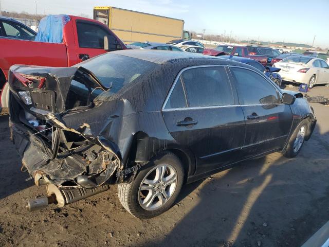 1HGCM55706A090100 - 2006 HONDA ACCORD EX BLACK photo 3