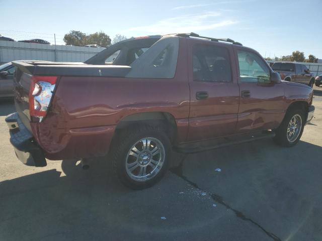 3GNEC12T24G344707 - 2004 CHEVROLET AVALANCHE C1500 RED photo 3