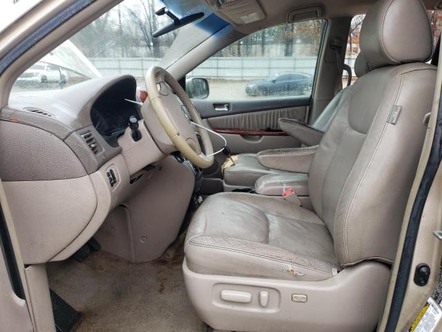 5TDBA22C75S034160 - 2005 TOYOTA SIENNA XLE GOLD photo 7