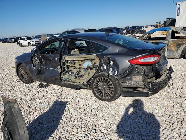 3FA6P0K91FR269172 - 2015 FORD FUSION TITANIUM GRAY photo 2