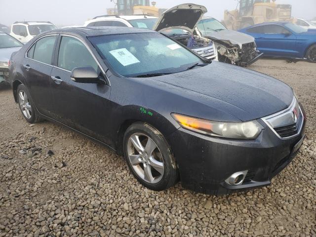 JH4CU2F65BC004862 - 2011 ACURA TSX CHARCOAL photo 4