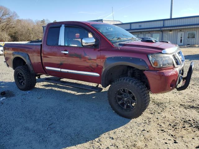 1N6AA06B04N581869 - 2004 NISSAN TITAN XE RED photo 4