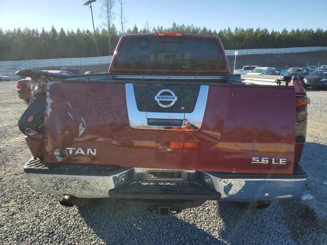 1N6AA06B04N581869 - 2004 NISSAN TITAN XE RED photo 6