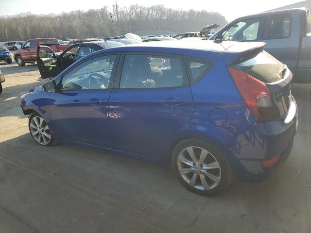 KMHCU5AE7DU097362 - 2013 HYUNDAI ACCENT GLS BLUE photo 2