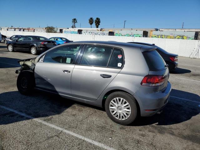 WVWDB7AJXCW033844 - 2012 VOLKSWAGEN GOLF GRAY photo 2