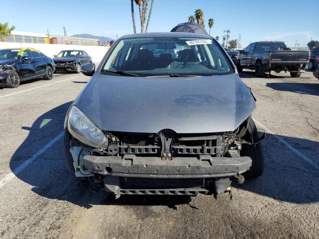 WVWDB7AJXCW033844 - 2012 VOLKSWAGEN GOLF GRAY photo 5