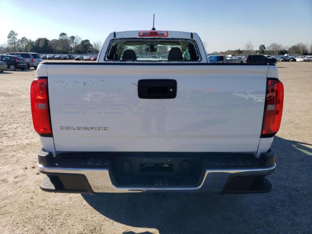 1GCHSBEA8M1185067 - 2021 CHEVROLET COLORADO WHITE photo 6