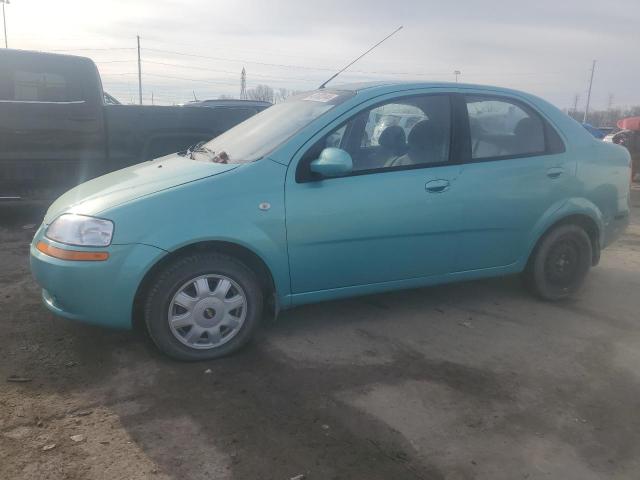 KL1TD52685B479075 - 2005 CHEVROLET AVEO BASE Yaşıl foto 1
