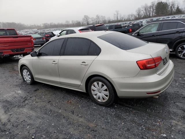 3VW2K7AJ1FM345365 - 2015 VOLKSWAGEN JETTA BASE SILVER photo 2