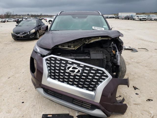 KM8R54HE4MU283951 - 2021 HYUNDAI PALISADE LIMITED MAROON photo 5