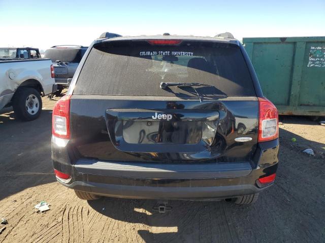 1C4NJCEA1CD554277 - 2012 JEEP COMPASS LATITUDE BLACK photo 6