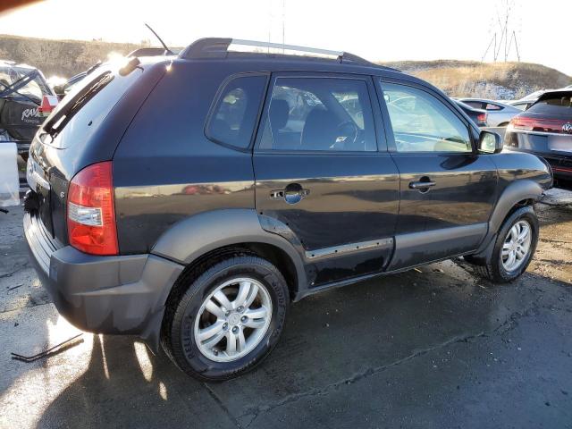 KM8JN12D76U342117 - 2006 HYUNDAI TUCSON GLS BLACK photo 3