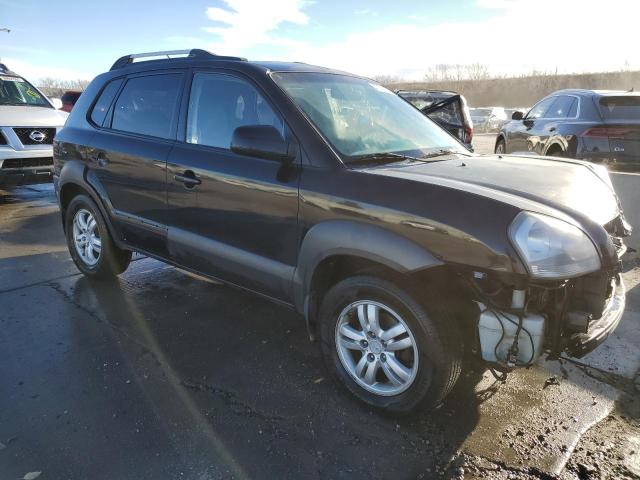 KM8JN12D76U342117 - 2006 HYUNDAI TUCSON GLS BLACK photo 4