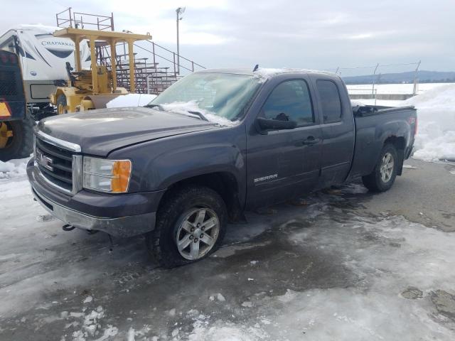 1GTR2VE39BZ354096 - 2011 GMC SIERRA K1500 SLE GRAY photo 1