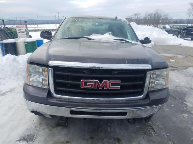 1GTR2VE39BZ354096 - 2011 GMC SIERRA K1500 SLE GRAY photo 5