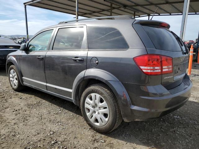 3C4PDCAB8HT562523 - 2017 DODGE JOURNEY SE GRAY photo 2